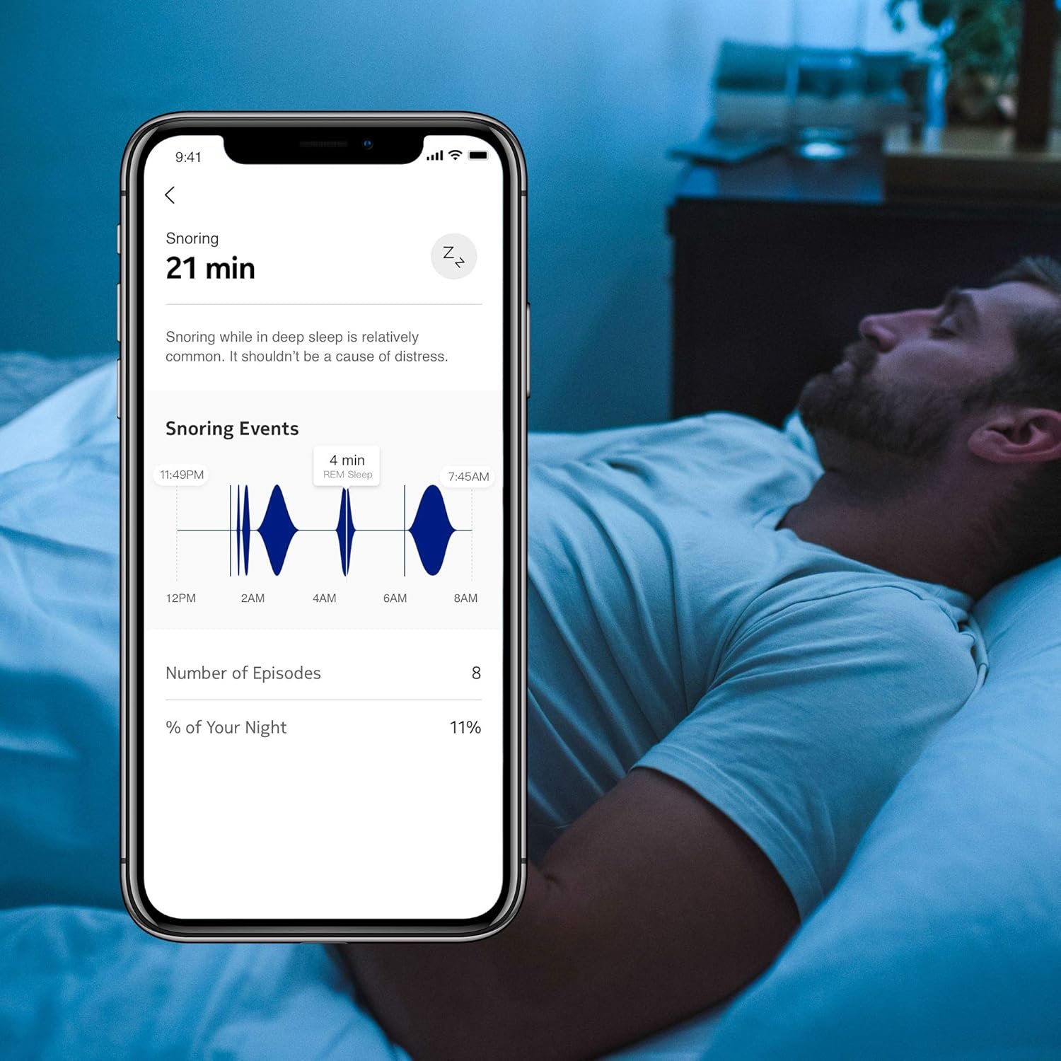 Withings Sleep - Sleep Tracking Pad Under The Mattress With Sleep Cycle Analysis - Image 6