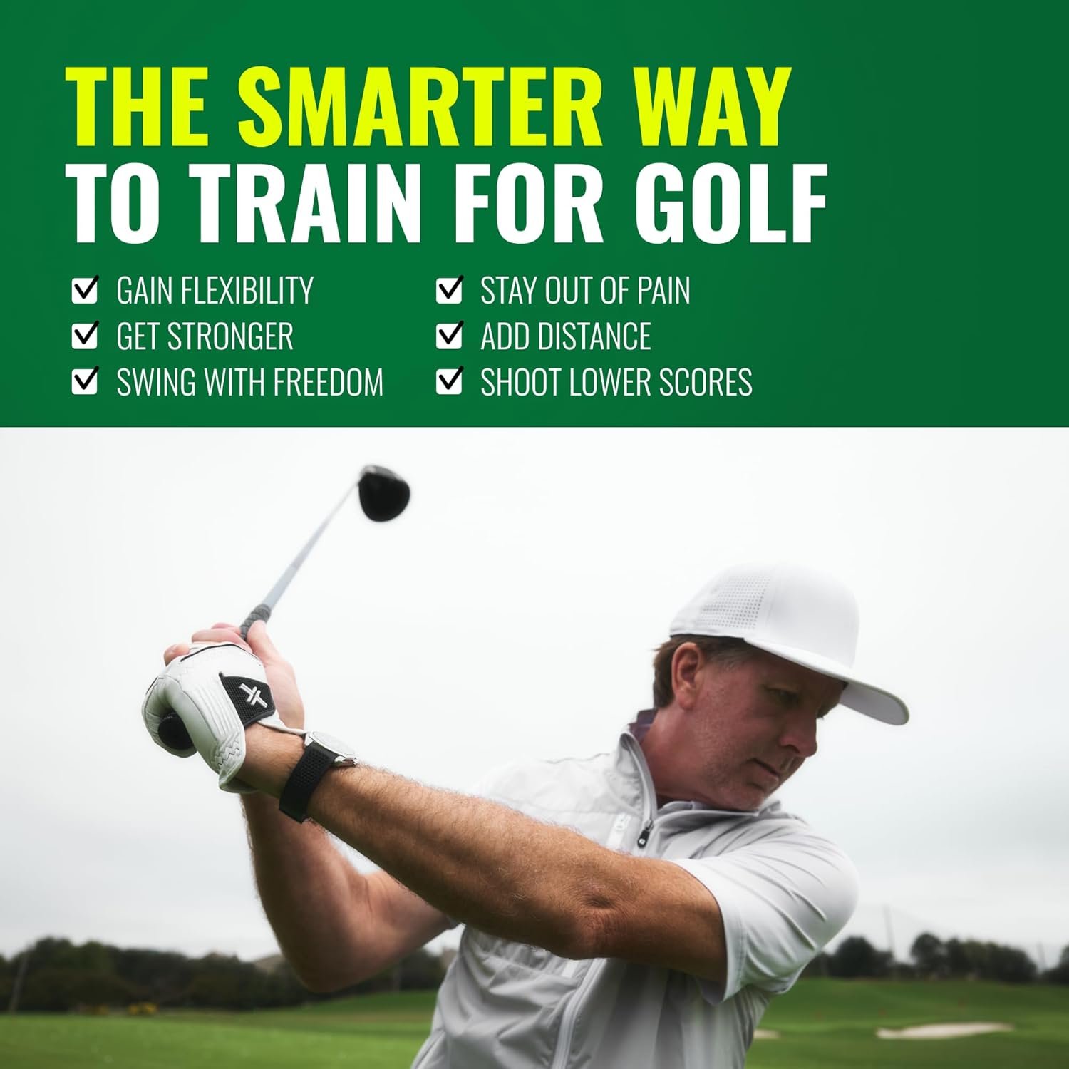 GolfForever Swing Trainer – Golf Fitness & Training System for Strength, Flexibility & Swing Power – Includes Membership & Premium Training Bar for Golf-Specific Workouts - Image 7